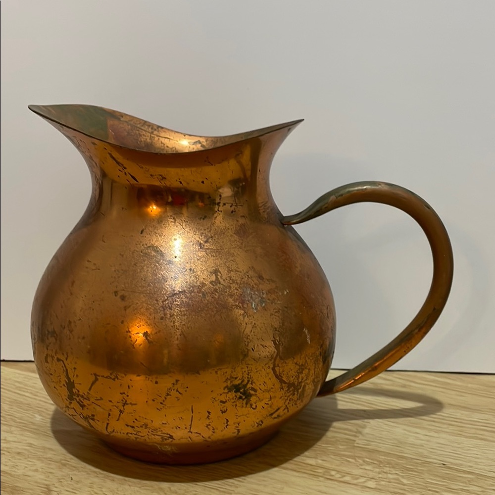 Vintage Copper Pitcher
